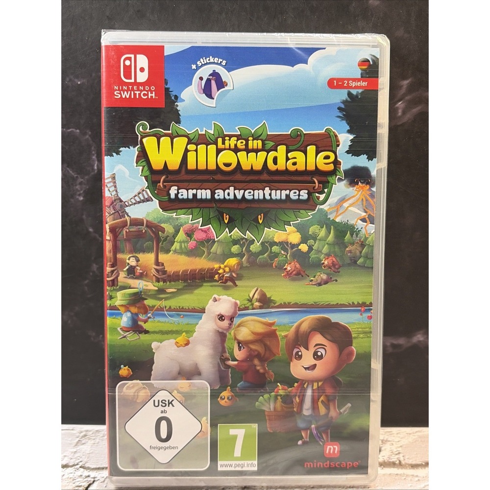 Life in Willowdale Farm Adventures Nintendo Switch -Factory Sealed -New 🔥